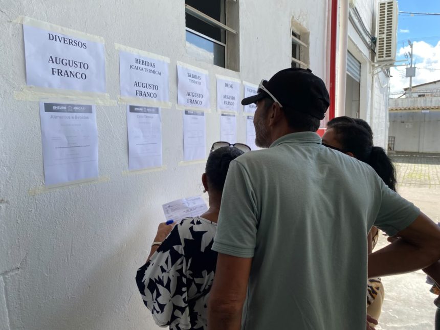 forr caju 2026 prefeitura sorteia ambulantes para festividad 20260608
