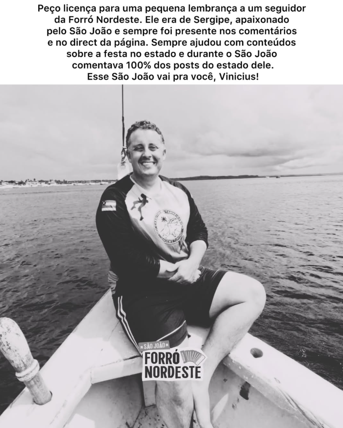 forr nordeste homenageia guia sergipano que faleceu em trag 20260602