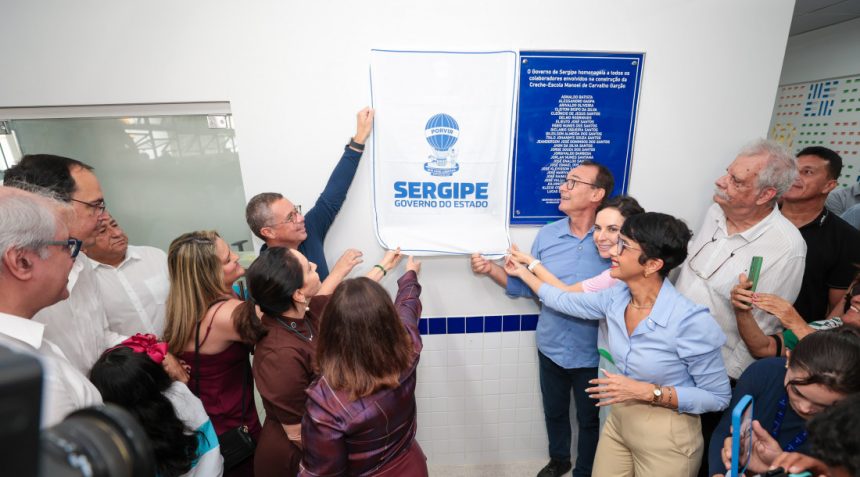 mitidieri entrega escola reformada e creche do programa amee 20260626