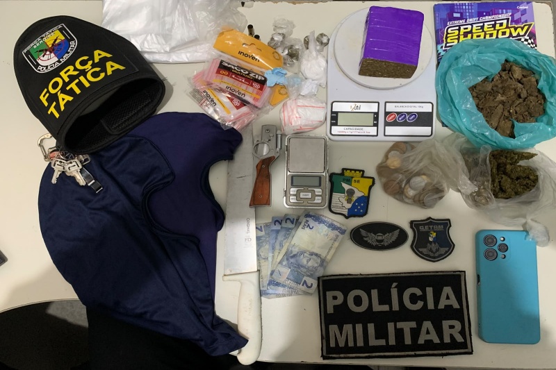 pm prende suspeito de tr fico com maconha e celular com regi 20260611