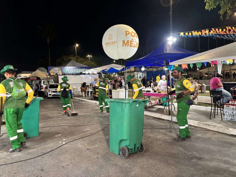 prefeitura de aracaju garante limpeza durante o forr caju no 20260614