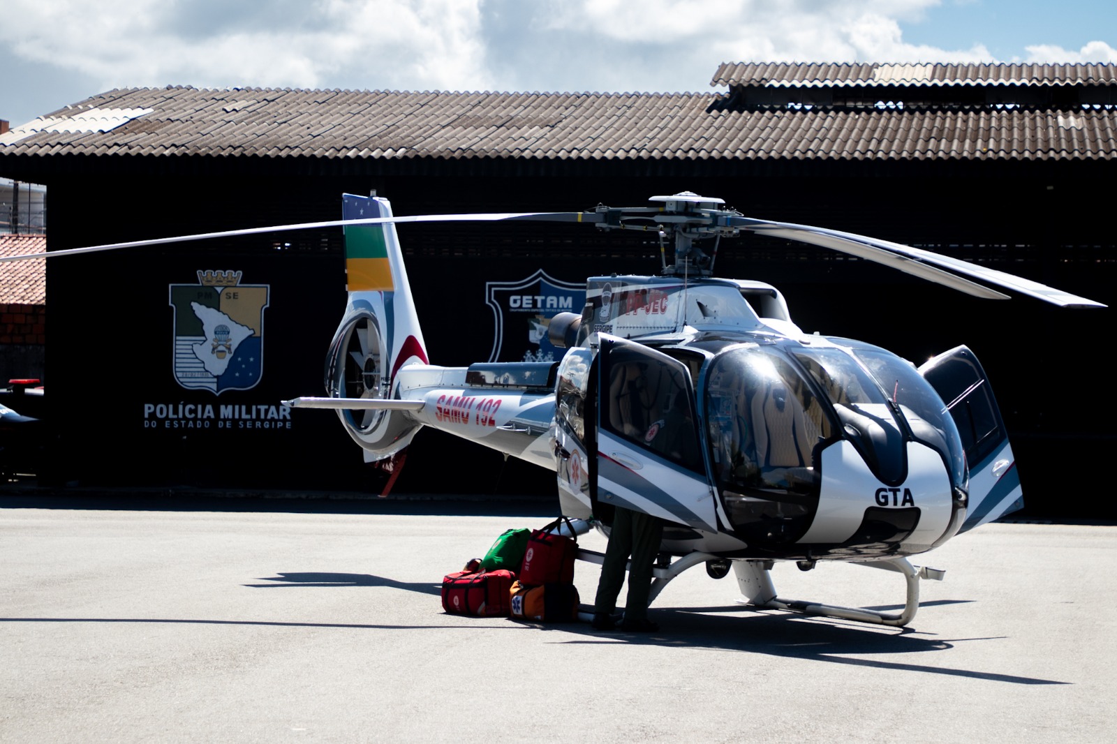 samu 192 sergipe recebe helic ptero h 130t2 e amplia atendim 20260617