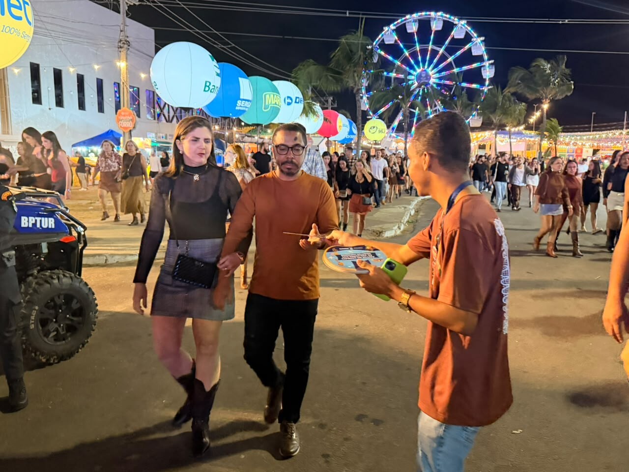 Seasic leva blitz educativa ao Arraiá do Povo para defender direitos sociais 3