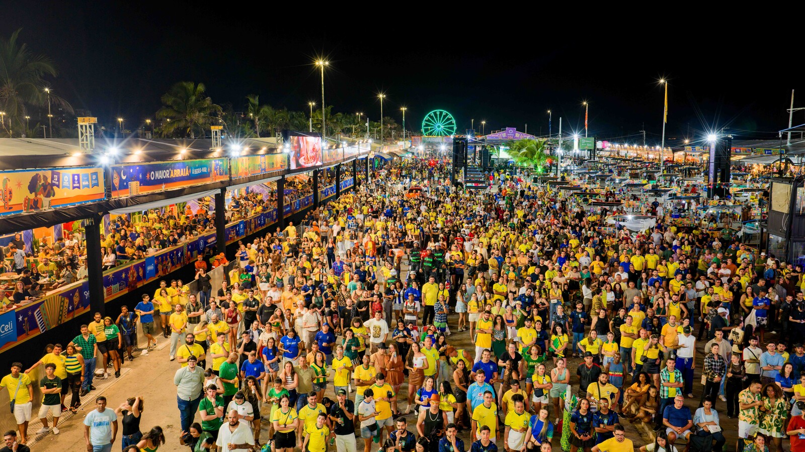 Forró das antigas e Brasil na Copa animam noite do Arraiá do Povo 3 tmp99tawfjz
