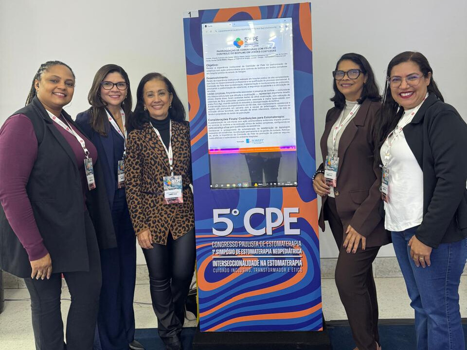 Comissão de Pele do Huse se destaca em congresso nacional de estomaterapia 3