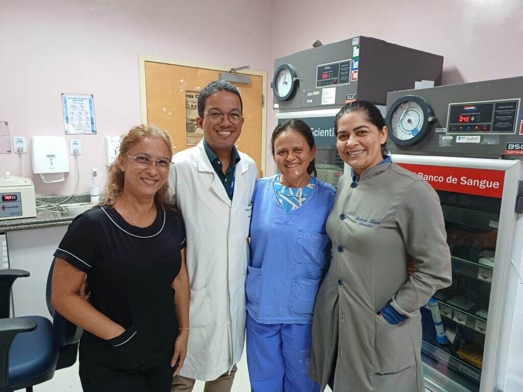 Maternidade Nossa Senhora de Lourdes oferece transfusões de sangue para mães e bebês 4 tmpjy8nvemk