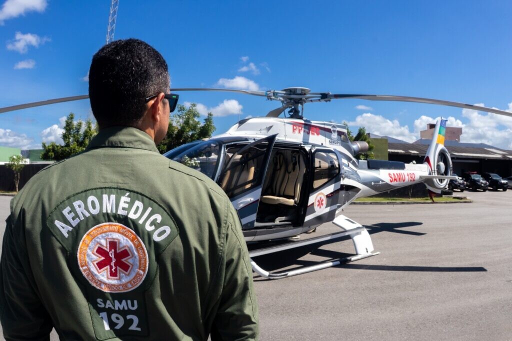 Samu 192 Sergipe recebe helicóptero H-130T2 e amplia atendimento aeromédico 9 tmpp837drb4
