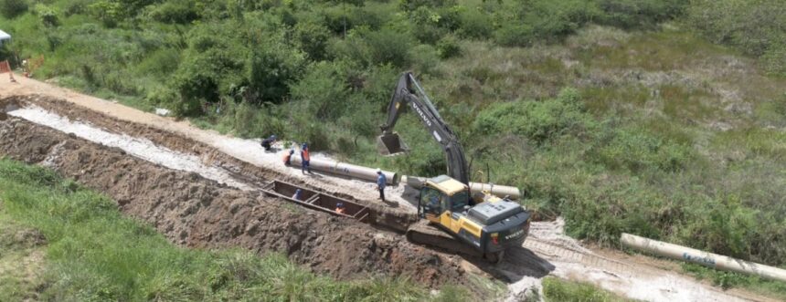 Igua Sergipe interligara nova adutora em Nossa Senhora do Socorro nesta segunda feira 3