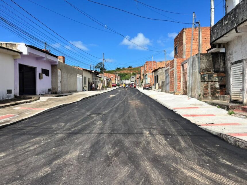 No Paraiso do Sul Rua 44 6 recebe pavimentacao