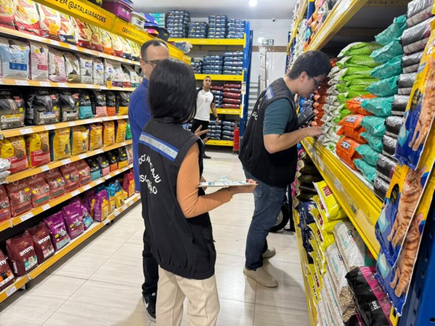 Pesquisa realizada em Petshop