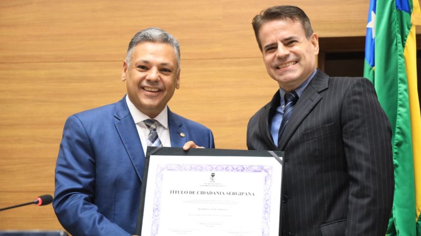 alese concede t tulo de cidadania sergipana ao delegado henr 20260703