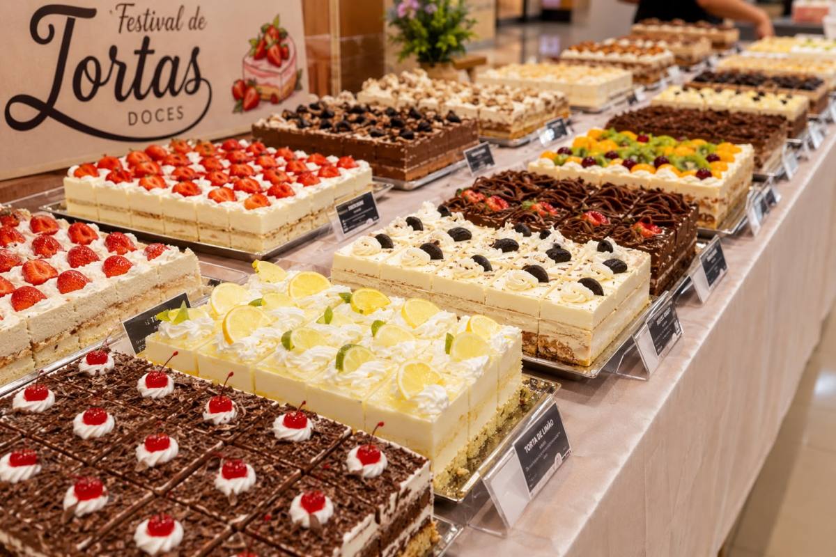 Aracaju Parque Shopping recebe festival de fatias de torta neste sábado