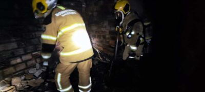 Bombeiros controlam incêndio em casa no Santa Maria, em Aracaju