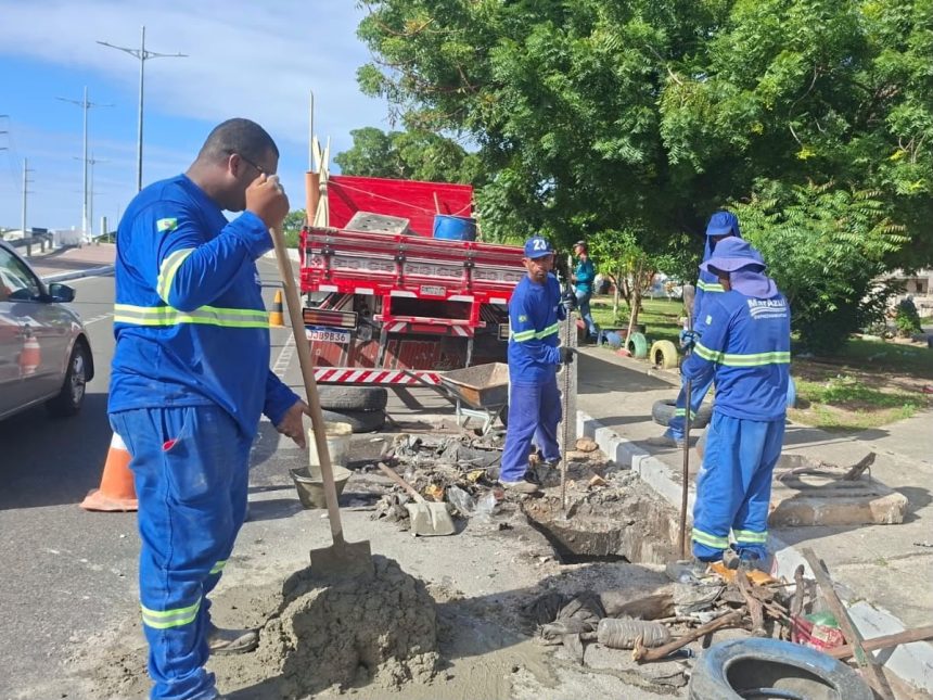 emurb realiza manuten o na drenagem de 18 bairros de aracaju 20260706