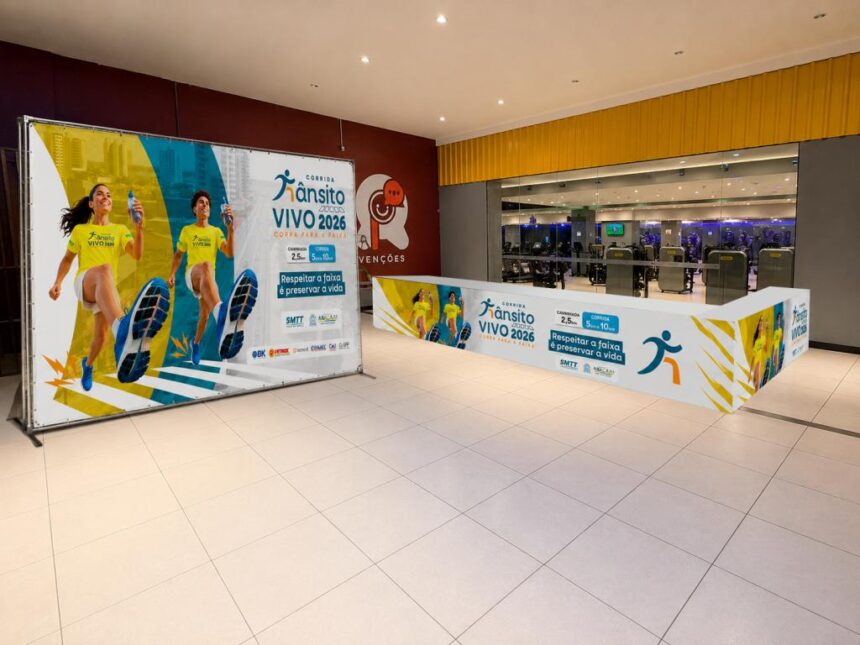 Entrega dos kits da Corrida Trânsito Vivo ocorrerá nos dias 28 e 29 de julho