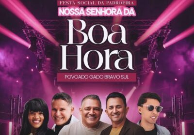 Festa da Padroeira Nossa Senhora da Boa Hora agita Gado Bravo Sul em agosto