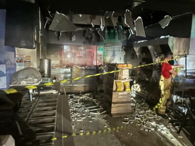 Incêndio atinge padaria no Centro de Itabaiana