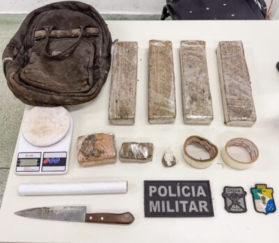 Polícia apreende 4 quilos de maconha em ação no bairro Japãozinho, Aracaju