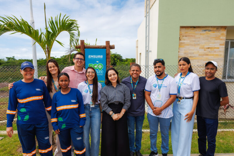 Prefeita Emília inaugura novo ecoponto e amplia descarte sustentável em Aracaju