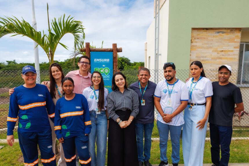 Prefeita Emília inaugura novo ecoponto e amplia descarte sustentável em Aracaju