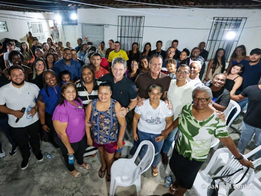 Rogério Carvalho articula apoio comunitário no Bairro Cirurgia