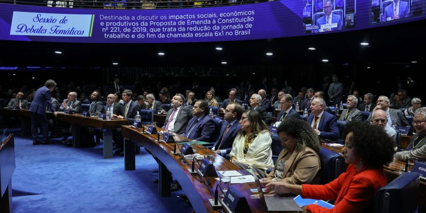 senado debate pec do fim da escala 6x1 e empres rios v o con 20260702