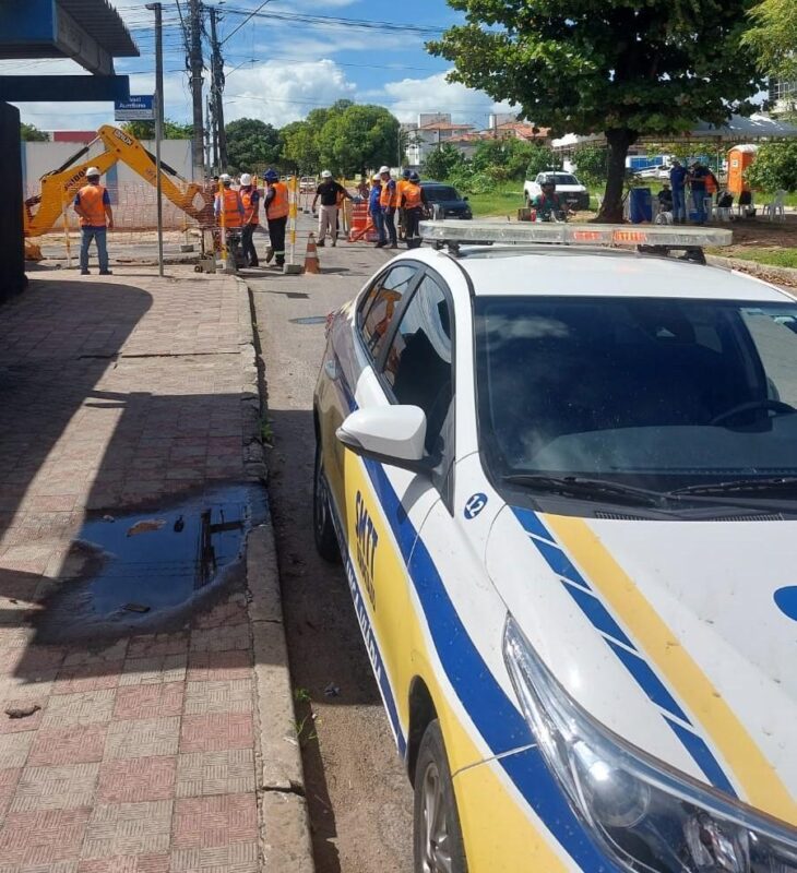 SMTT interdita trecho da Av. Maranhão a partir de quinta por obras da Iguá