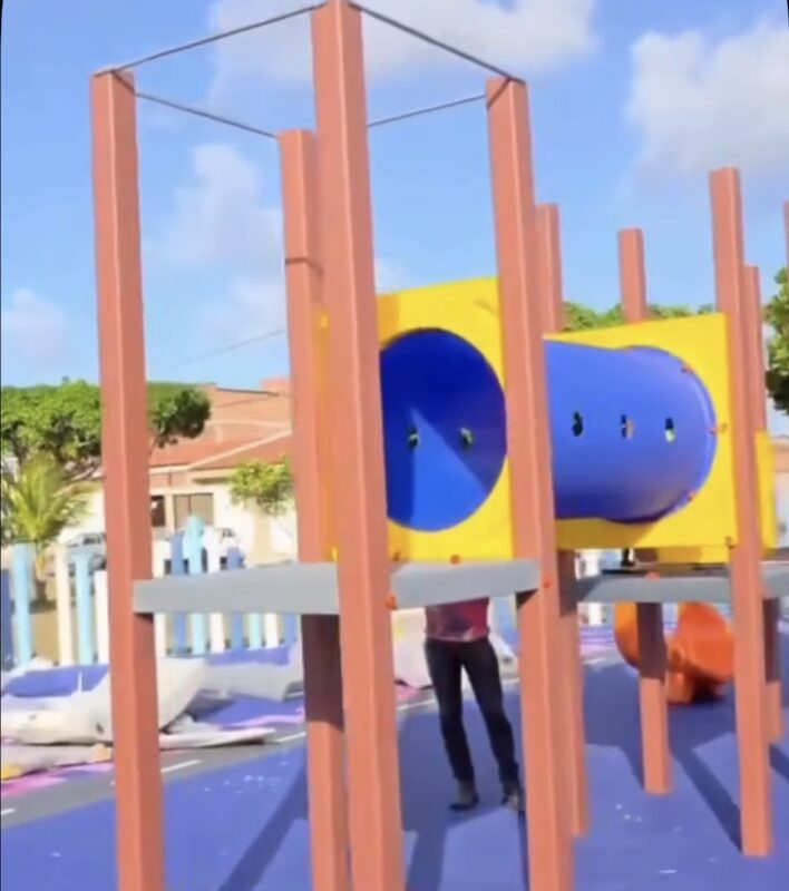 Socorro revitaliza Praça das Quadras com parquinho e área esportiva