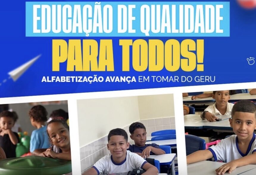 Tomar do Geru salta de 6,0 para 6,5 no IDESE 2025 e avança na educação