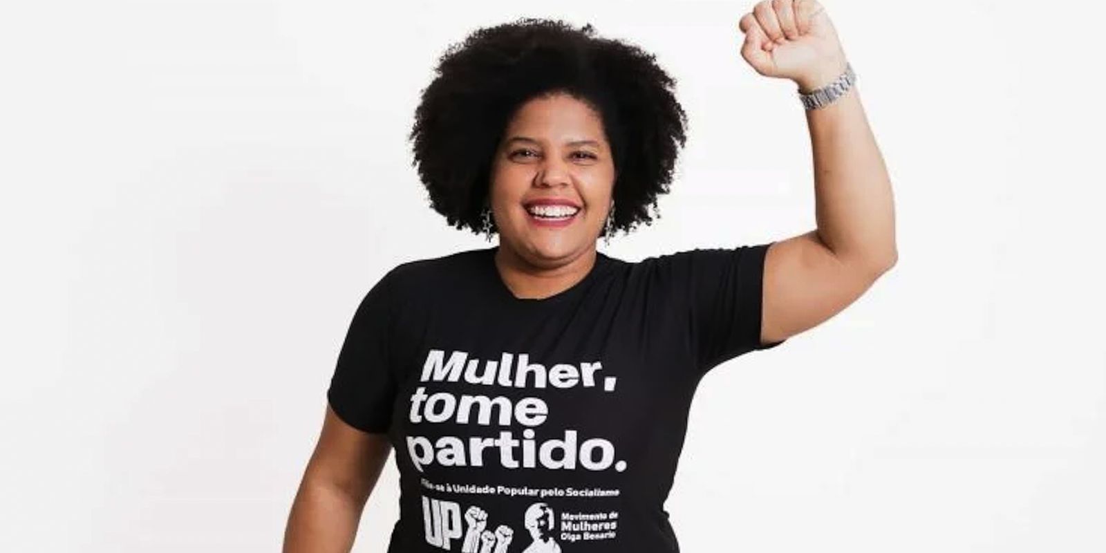 Unidade Popular anuncia candidatura de Samara Martins à presidência da República