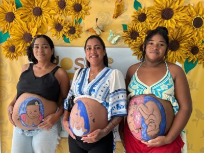 Agosto Dourado encerra ações com gestantes em Aracaju