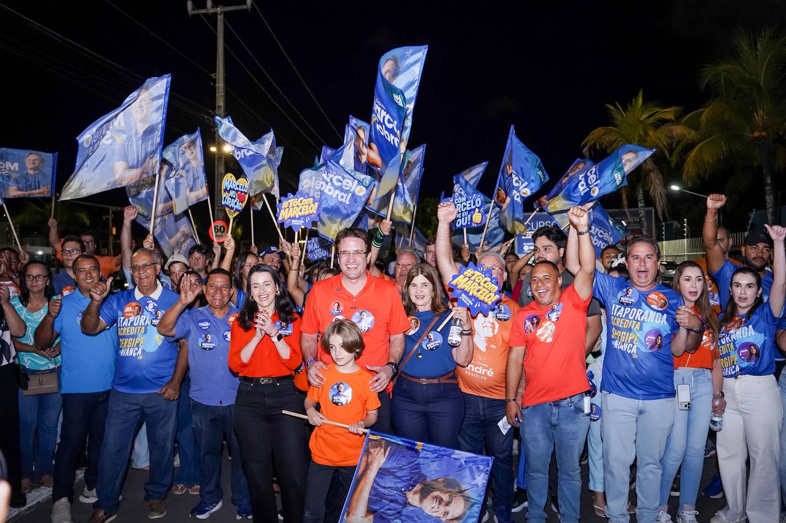 Anderson de Zé das Canas oficializa candidatura em ato com Mitidieri
