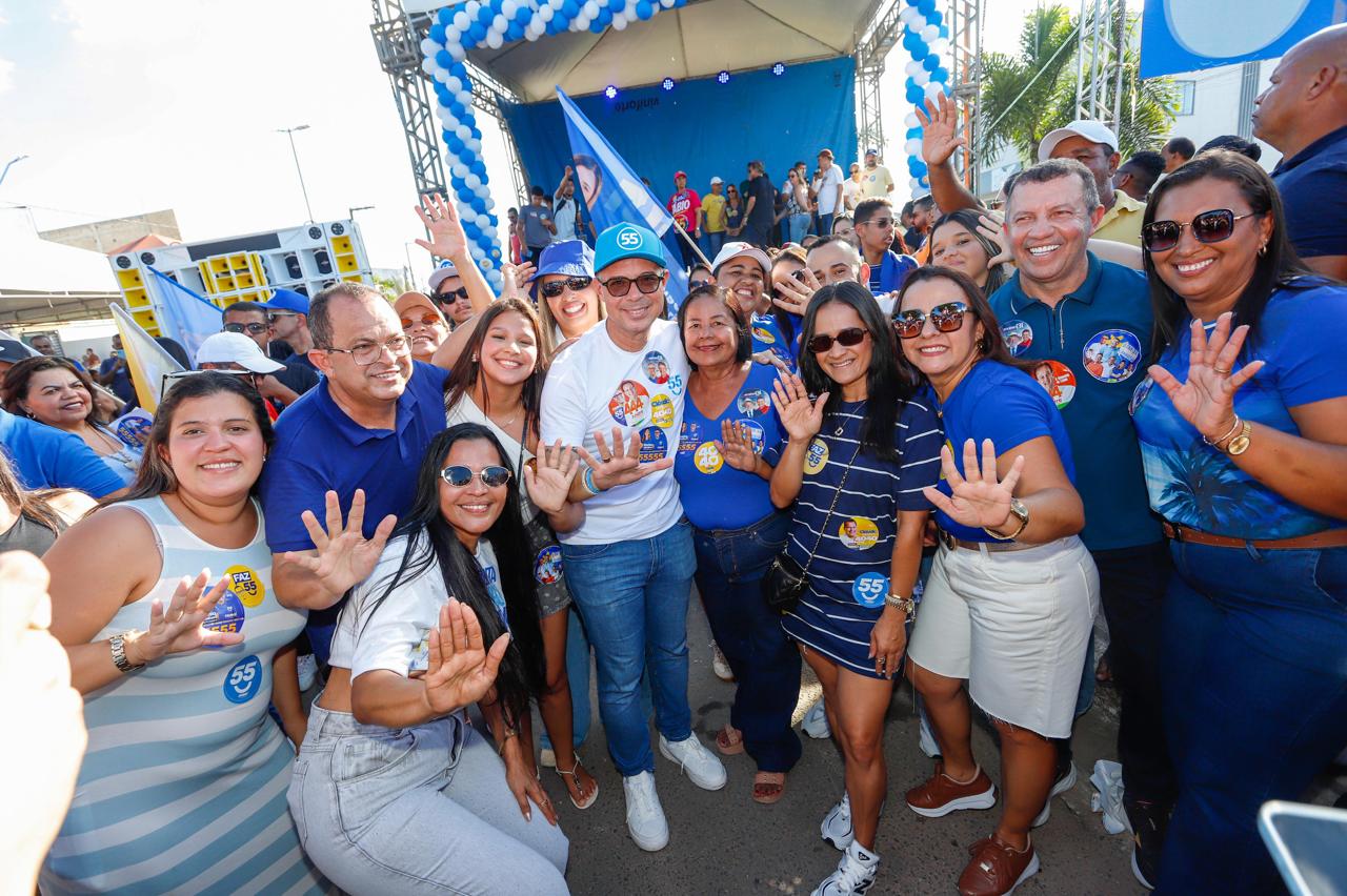 Fábio chega nos braços dos lagartenses e reúne milhares no Agreste 2 Governador Fábio Mitidieri em Boquim