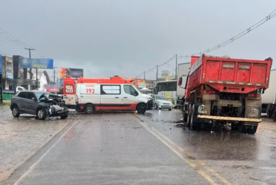 Caminhão na contramão mata motorista do Samu em Poço Redondo