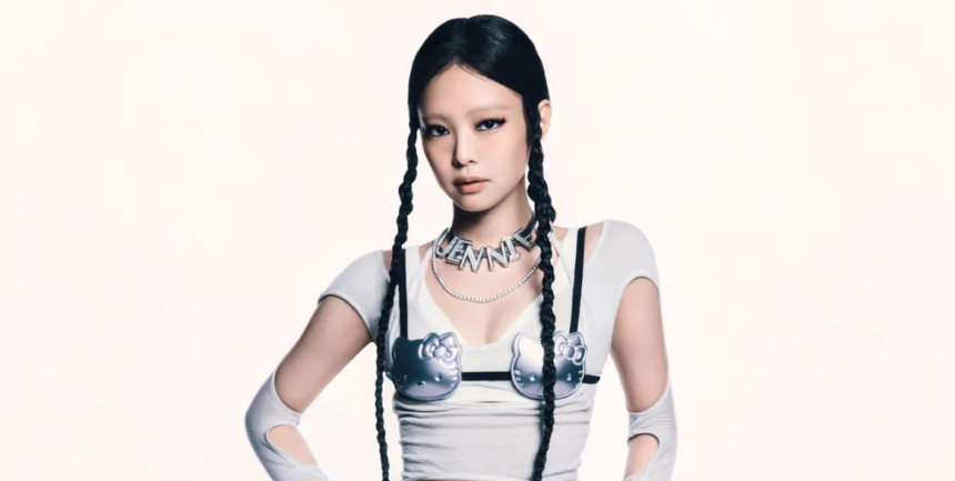 A cantora Jennie, do BLACKPINK, em imagem de divulgação de seu trabalho solo