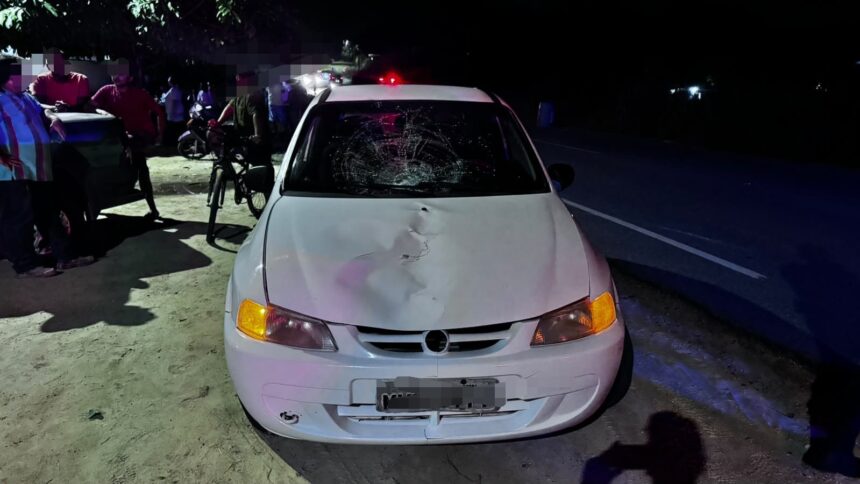 Carro atropela e mata idosa de 82 anos na SE-065 em São Cristóvão