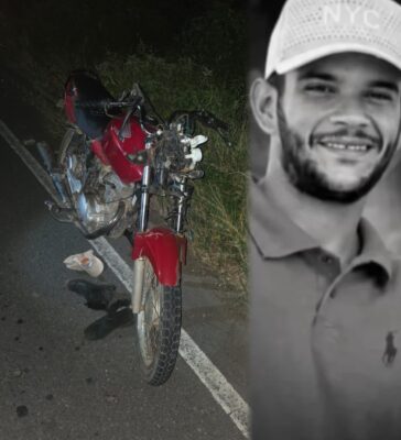 Cavalo na pista mata motociclista de 22 anos na SE-317, em Porto da Folha