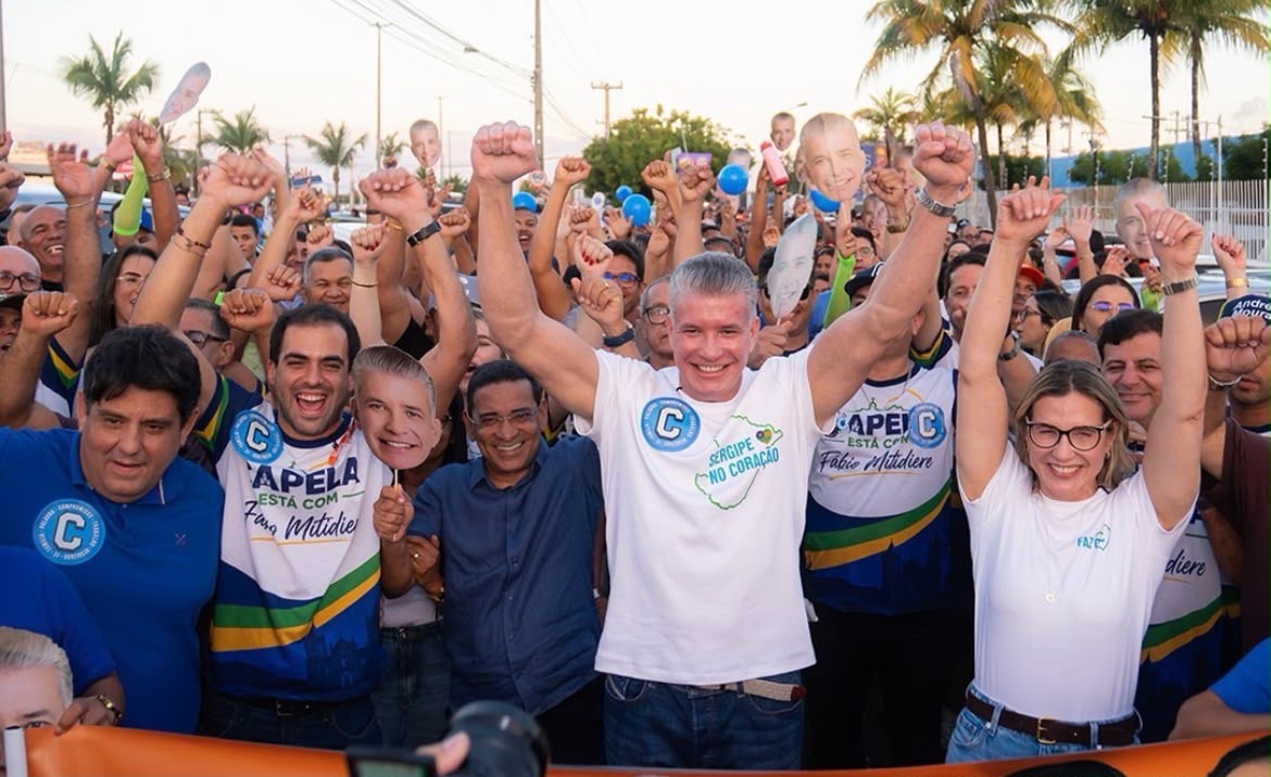 Convenção em Sergipe oficializa chapa Mitidieri e Jeferson Andrade