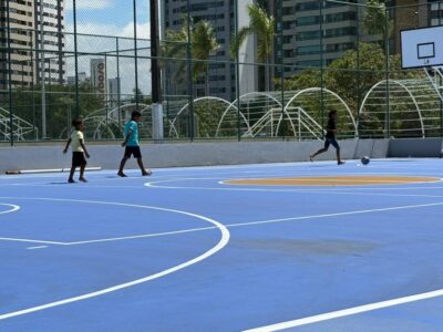 Cras Benjamim Alves leva crianças ao Parque da Sementeira