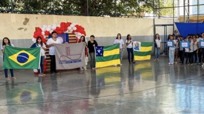 Escola Juscelino Kubitschek abre Jogos Interclasses com cultura afro-brasileira