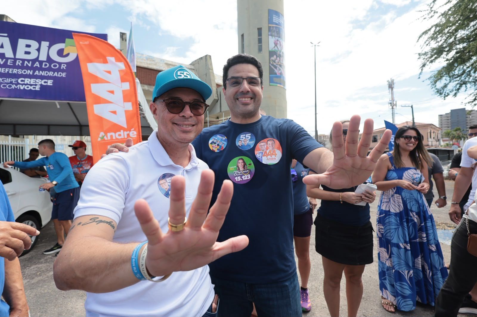 Veritá simula segundo turno e Fábio Mitidieri aparece com 56,3% 2 Governador Fábio Mitidieri em agenda de campanha em Sergipe