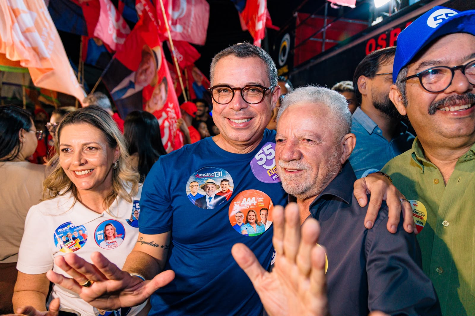 Arco Metropolitano: Fábio Mitidieri destaca nova entrada da capital em ato na zona Oeste 9 Governador Fábio Mitidieri em minicarreata na zona Oeste de Aracaju