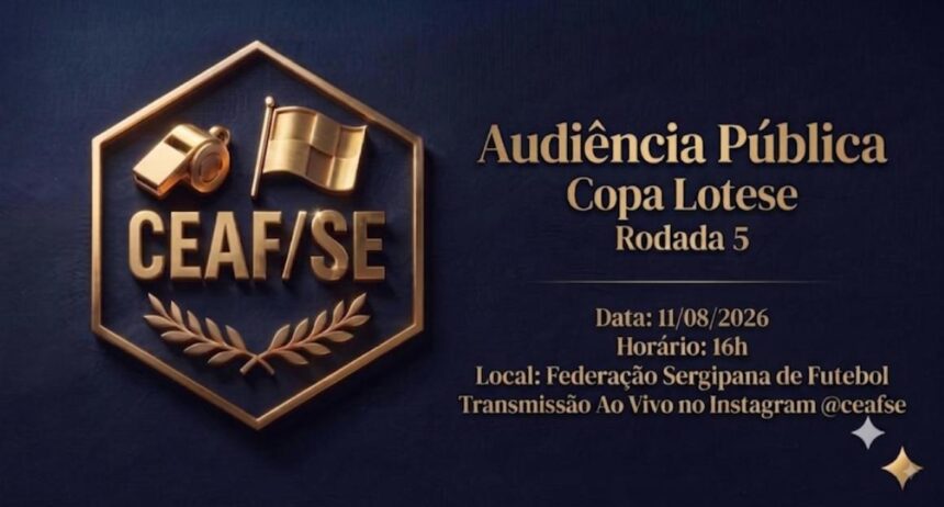 FSF define formato do Sergipano Sub-20 em congresso nesta terça