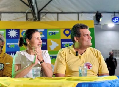 Ianna Porto e Hélio das Cruzes mobilizam Dores por Cláudio Mitidieri
