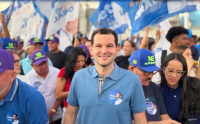 Neto Batalha reforça candidatura federal em ato com Mitidieri