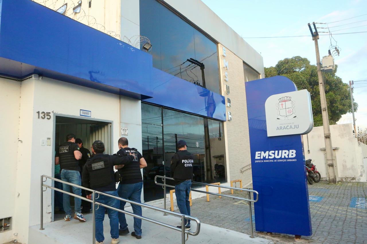 Operação investiga contratos emergenciais de limpeza urbana em Aracaju