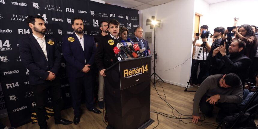Renan Santos tenta derrubar bloqueio à campanha decidido por Toffoli