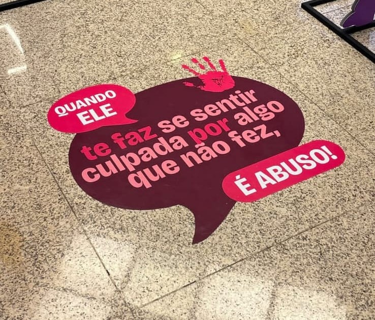 RioMar e Jardins levam combate à violência contra a mulher ao público