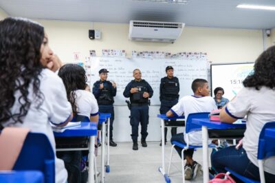 Ronda Escolar reforça prevenção e proteção em escolas municipais de Aracaju