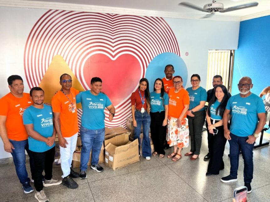 SMTT inicia entrega de 3 toneladas de alimentos arrecadados em corrida